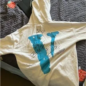 VLONE Shirts Vlone Detroit Big Meech Bmf White Hoodie